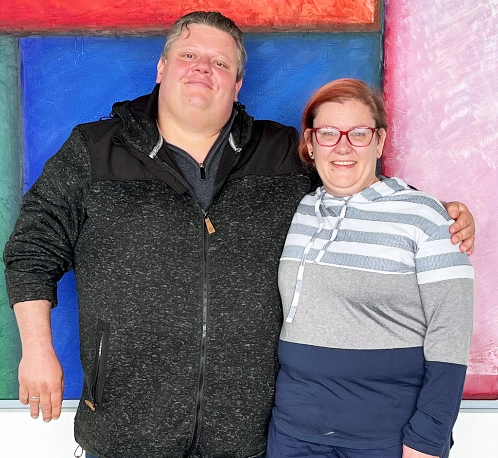 Da kann man zurecht stolz sein: Stefan und Sandra Böhm.